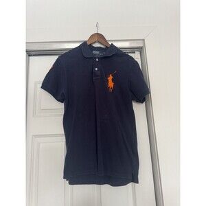 Polo Ralph Lauren Mens XL Navy Big Pony Polo Shirt Shirt Performance Golf